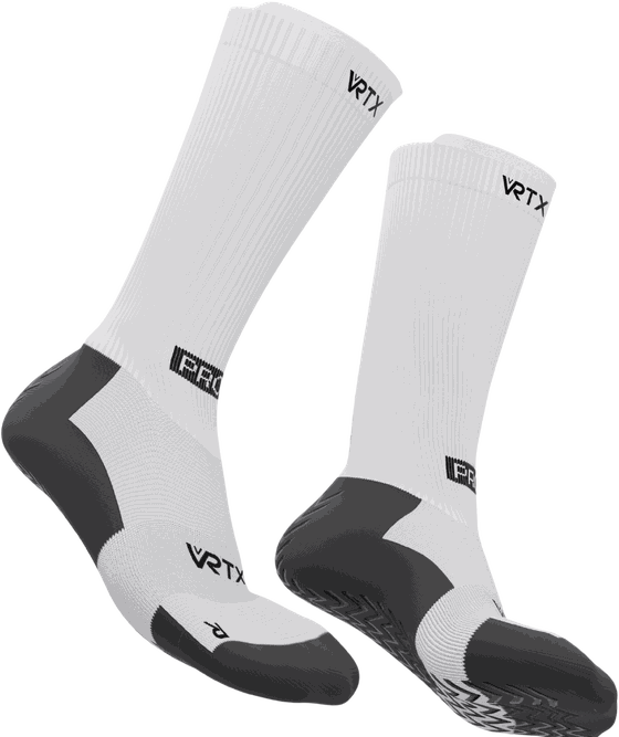 VRTX grip socks, white